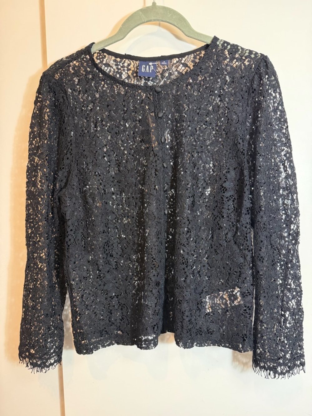 NWT GAP Lace Long-Sleeve Blouse never worn!!!!! Brand new!